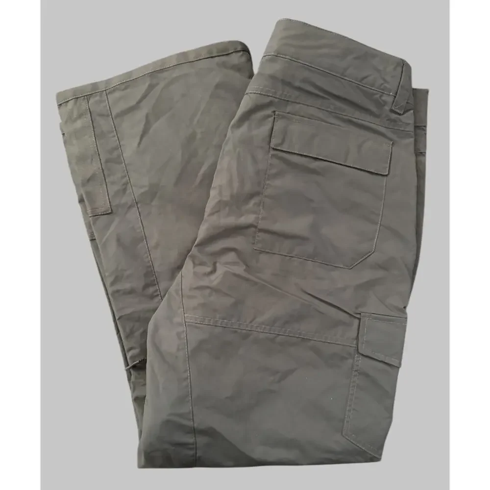 Arctix Mens Insulated Mesh Lined Water Resistant Snow Utility Pants Gray Size XL